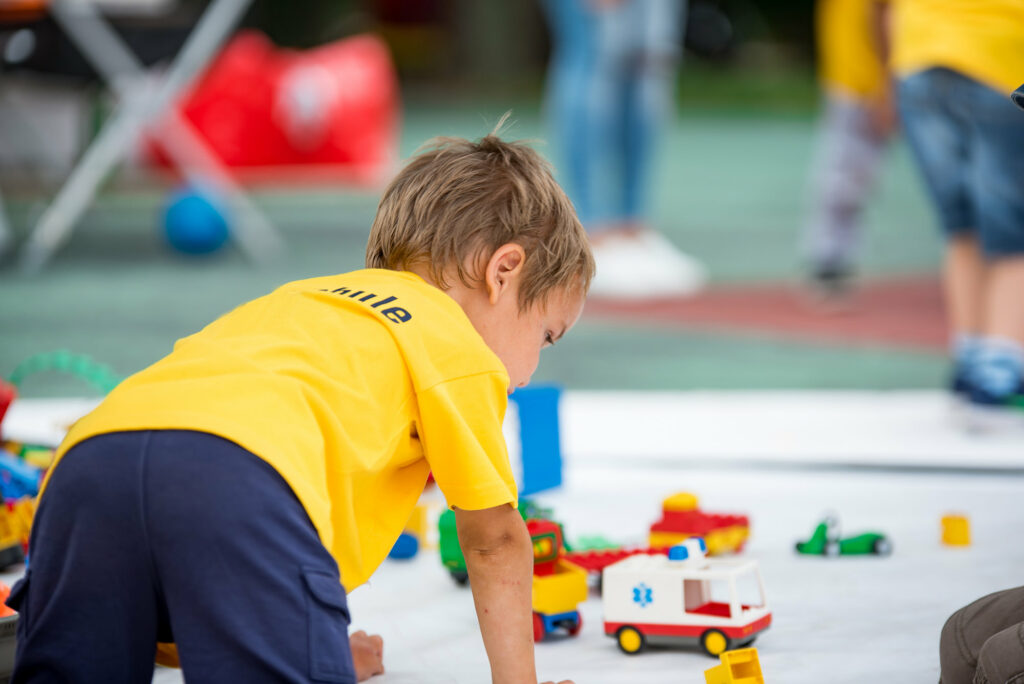 Kinderbetreuung in den Feriencamps der Ballschule